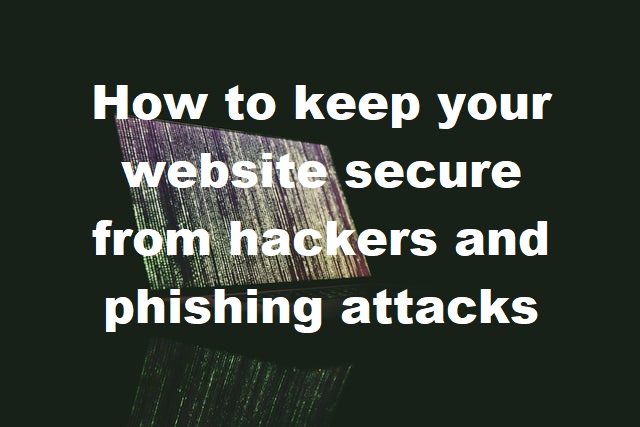 secure website hackers phishing attacks